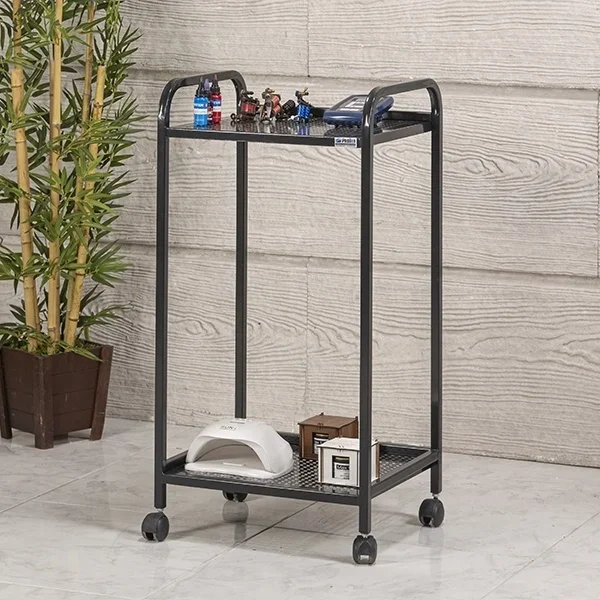 Arya Cihaz Taşıma ve Setup Sehpası | 2 Raflı - Siyah - Sac