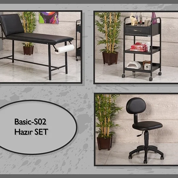 Hazır Setler | MC-5002 | Sedye, Cihaz Sehpası, Sandalye