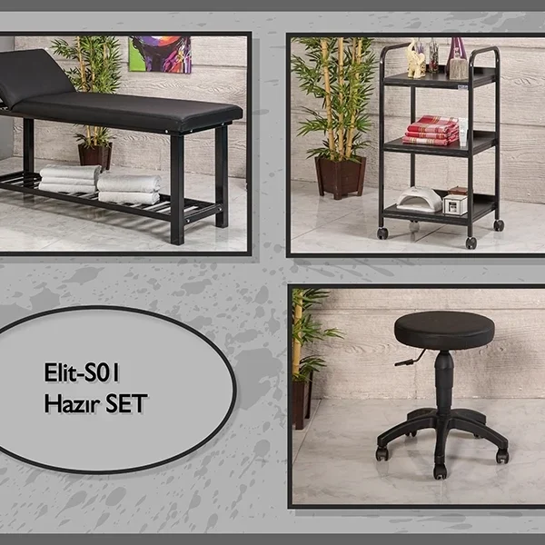 Hazır Setler | MC-5005 | Sedye, Cihaz Sehpası, Tabure