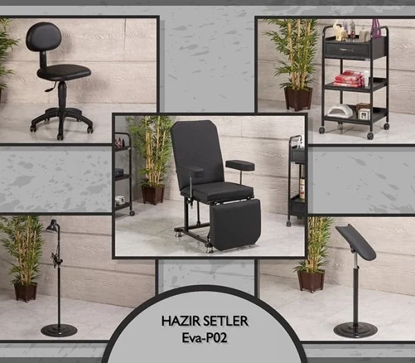 Hazır Setler | MC-5035 | Koltuk, Sehpa, Sandalye, Lamba, Kolluk