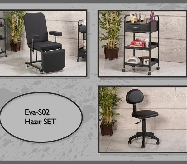 Hazır Setler | MC-5037 | Hareketli Koltuk, Cihaz Sehpası, Sandalye