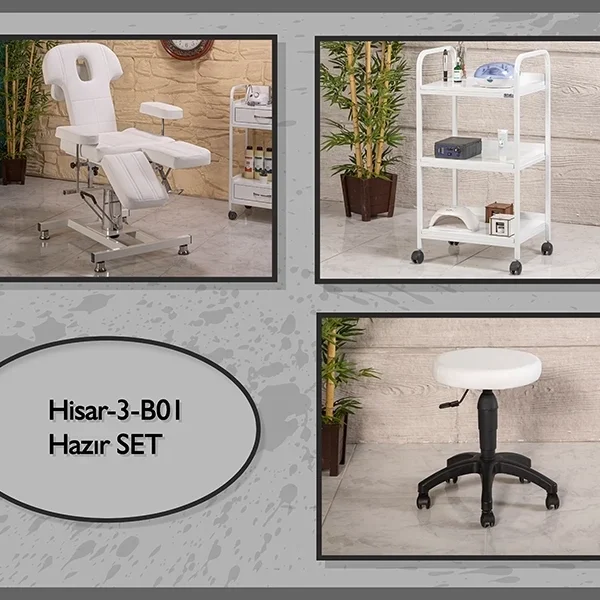 Hazır Setler | MC-5038 | Hareketli Koltuk, Cihaz Sehpası, Tabure