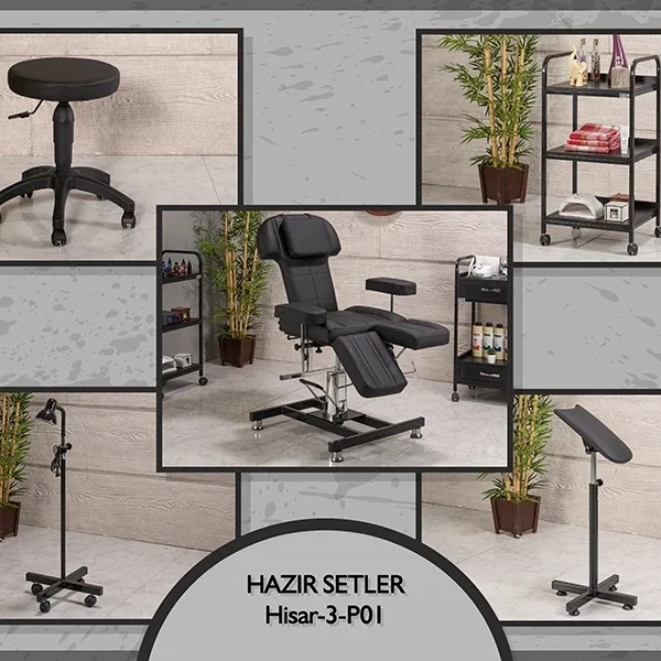 Hazır Setler | MC-5009 | Koltuk, Sehpa, Tabure, Lamba, Kolluk