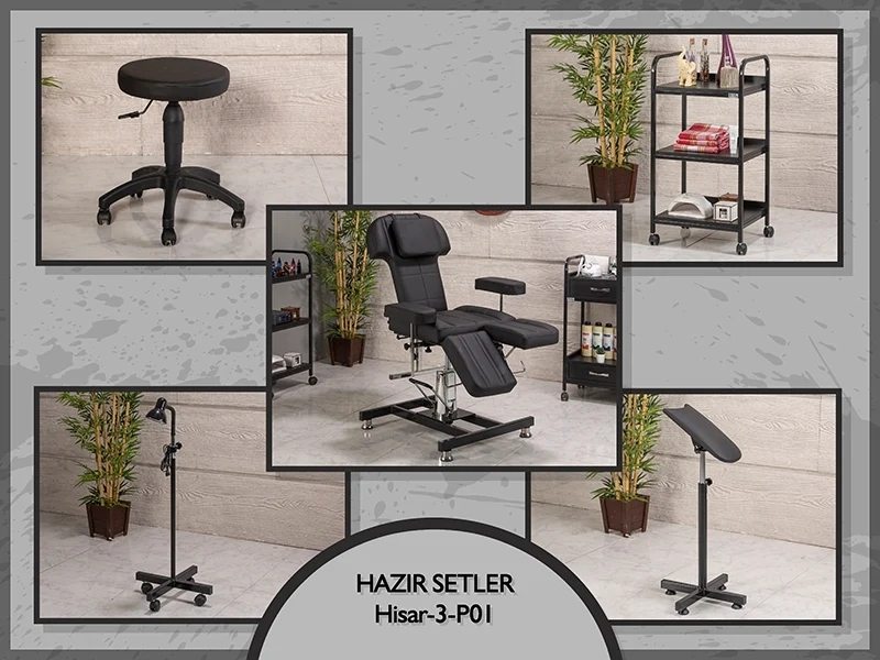 Hazır Setler | MC-5009 | Koltuk, Sehpa, Tabure, Lamba, Kolluk