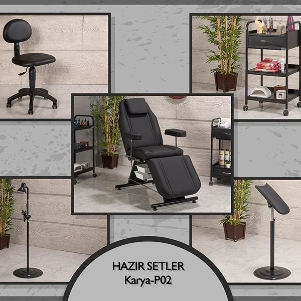 Hazır Setler | MC-5017 | Koltuk, Sehpa, Sandalye, Lamba, Kolluk