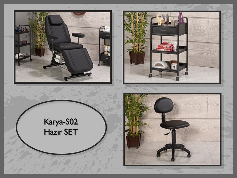Hazır Setler | MC-5019 | Hareketli Koltuk, Cihaz Sehpası, Sandalye