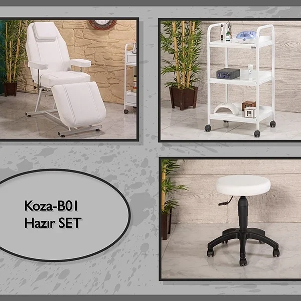 Hazır Setler | MC-5045 | Hareketli Koltuk, Cihaz Sehpası, Tabure
