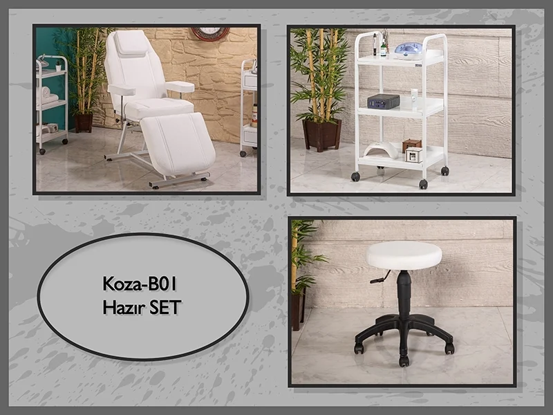 Hazır Setler | MC-5045 | Hareketli Koltuk, Cihaz Sehpası, Tabure