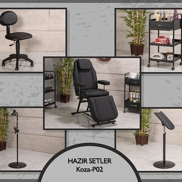 Hazır Setler | MC-5021 | Koltuk, Sehpa, Sandalye, Lamba, Kolluk